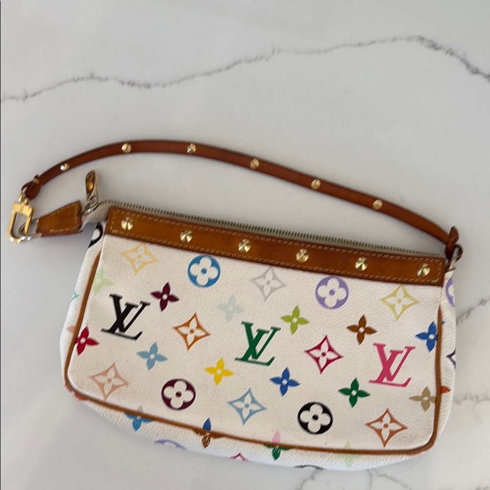 Multicolore Monogram Pochette Accessoires Vintage